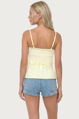Zepher Raw Edge Tank Top