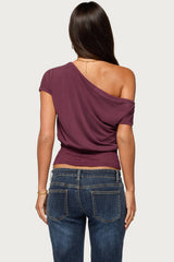 Michy Off Shoulder Lacey Top