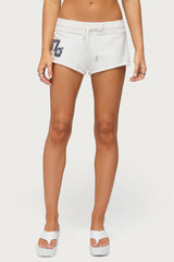 67 Hibiscus Micro Shorts