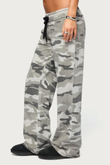 Kenan Straight Leg Camo Sweatpants