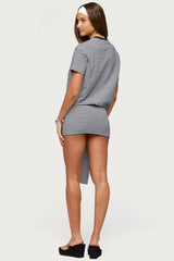 Ardeney Striped T Shirt Mini Dress