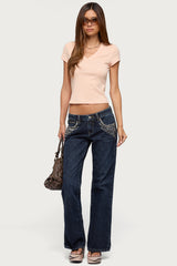 Terrezina V Neck T Shirt