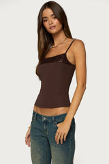 Shakked Sequin Tank Top