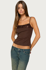 Shakked Sequin Tank Top