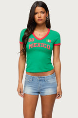 Mexico 08 V Neck T Shirt