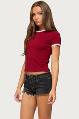 Opaline Contrast T Shirt