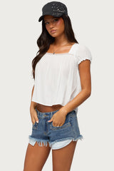 Nesta Puff Sleeve Top