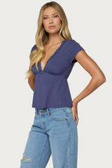 Palermo Lacey Babydoll Top