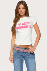 Drama Queen Rhinestone T Shirt