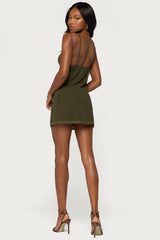 Akemi Studded Mini Dress