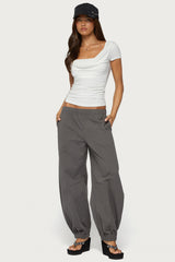 Hayli Cotton Parachute Pants