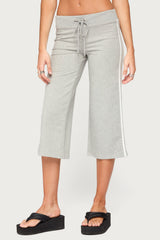 Zanele Side Stripe Capri Sweatpants