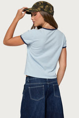 England Babe Graphic T Shirt