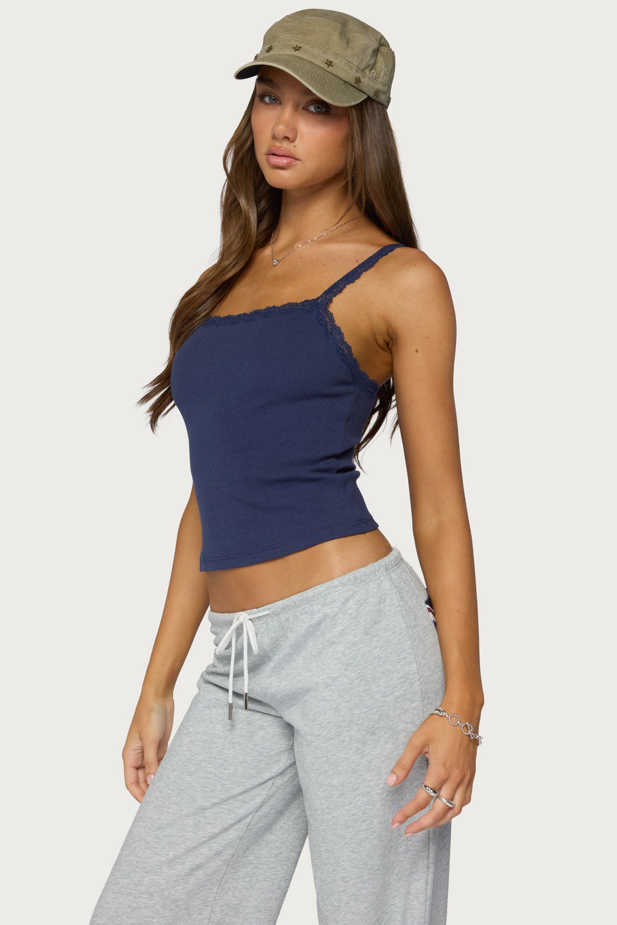 Luschia Lacey Tank Top