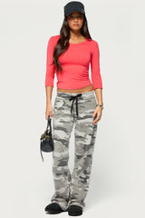 Kenan Straight Leg Camo Sweatpants
