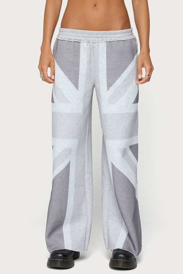 London Rush Wide Leg Sweatpants