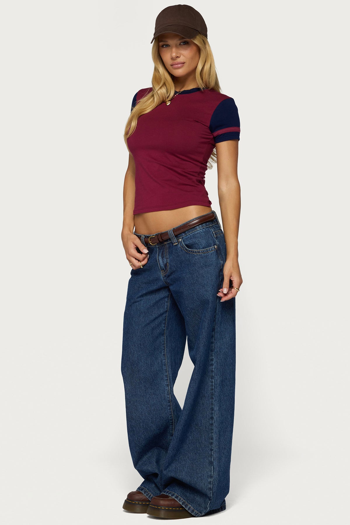 Sophiah Contrast T Shirt