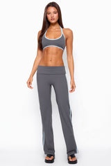 Anica Contrast Scoop Neck Bralette
