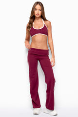 Anica Contrast Scoop Neck Bralette