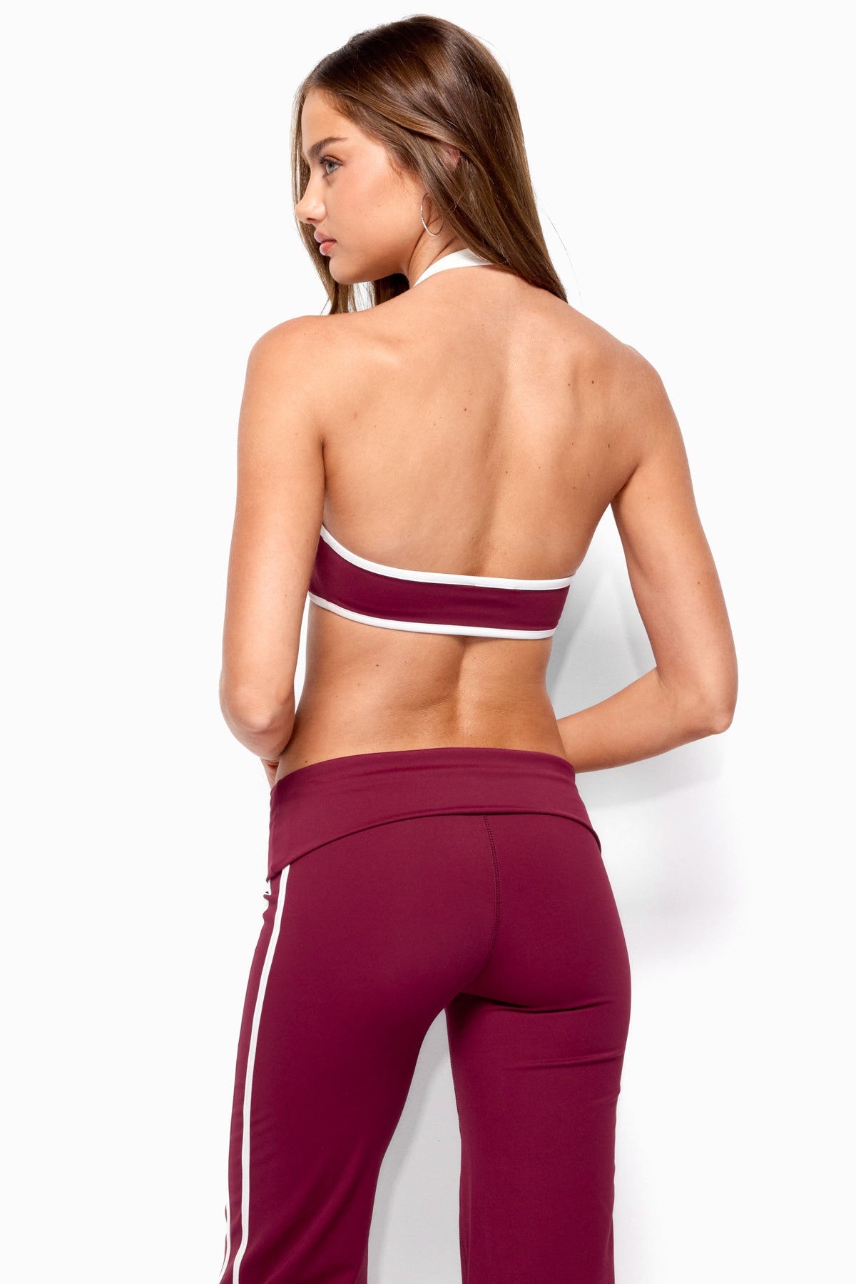 Anica Contrast Scoop Neck Bralette