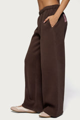 Edikted Glow Rhinestone Sweatpants