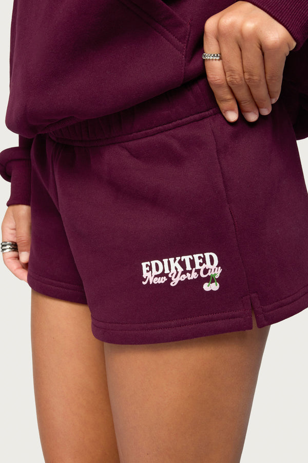 Edikted New York Sweat Shorts view 2