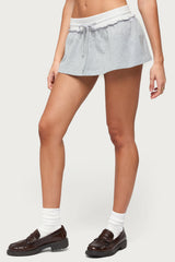 Tenney Contrast Flared Mini Skort