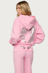 Angel Energy Sequin Hoodie