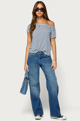 Arabella Low Rise Baggy Jeans