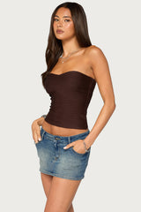 Marzi Strapless Bandage Top