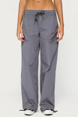 Kathleen Oversized Cotton Cargo Pants