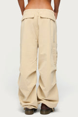 Emzi Baggy Cotton Cargo Pants