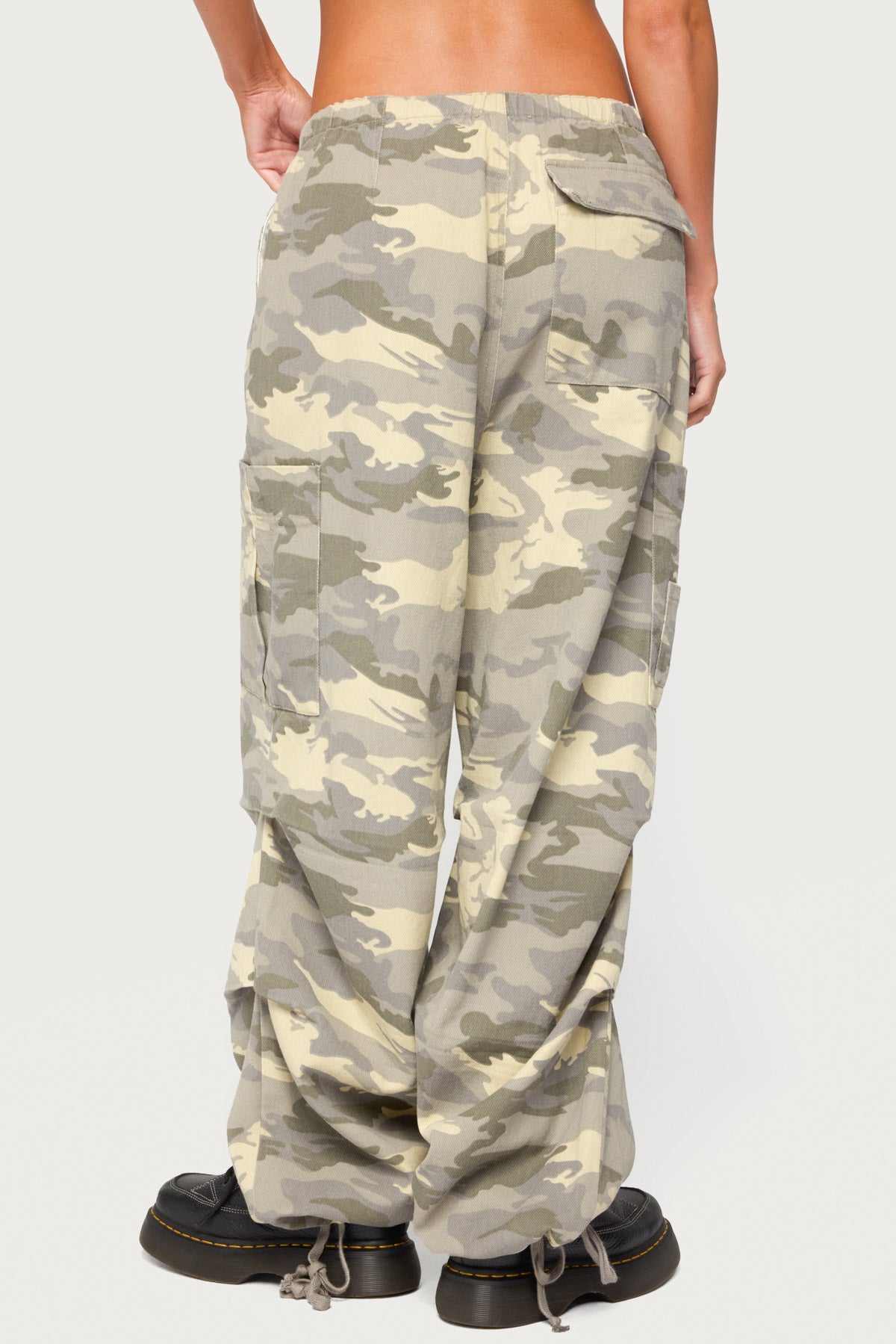 Emzi Baggy Cotton Cargo Pants