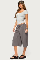 Amika Oversized Bermuda Shorts
