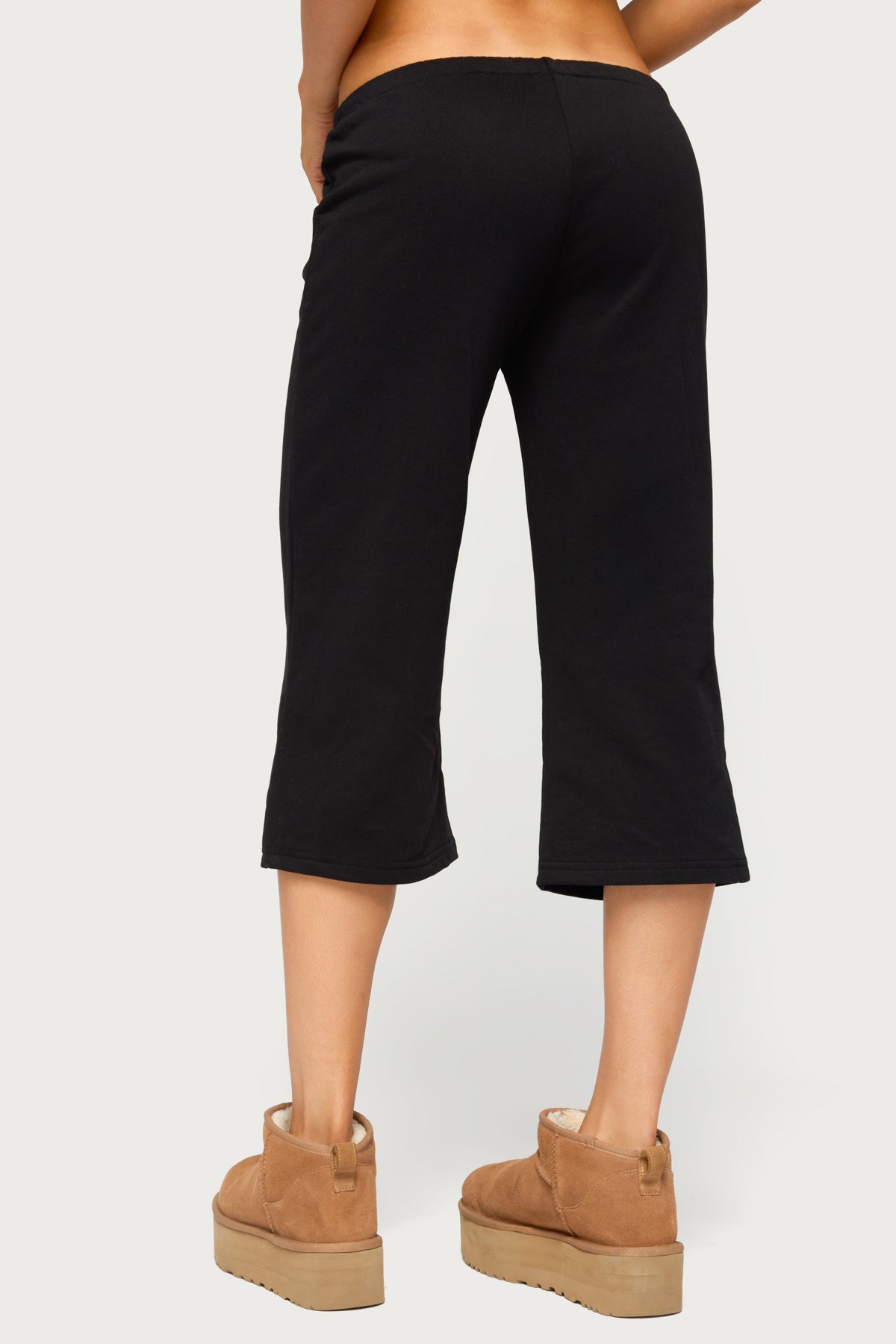 80 Sequin Capri Sweatpants