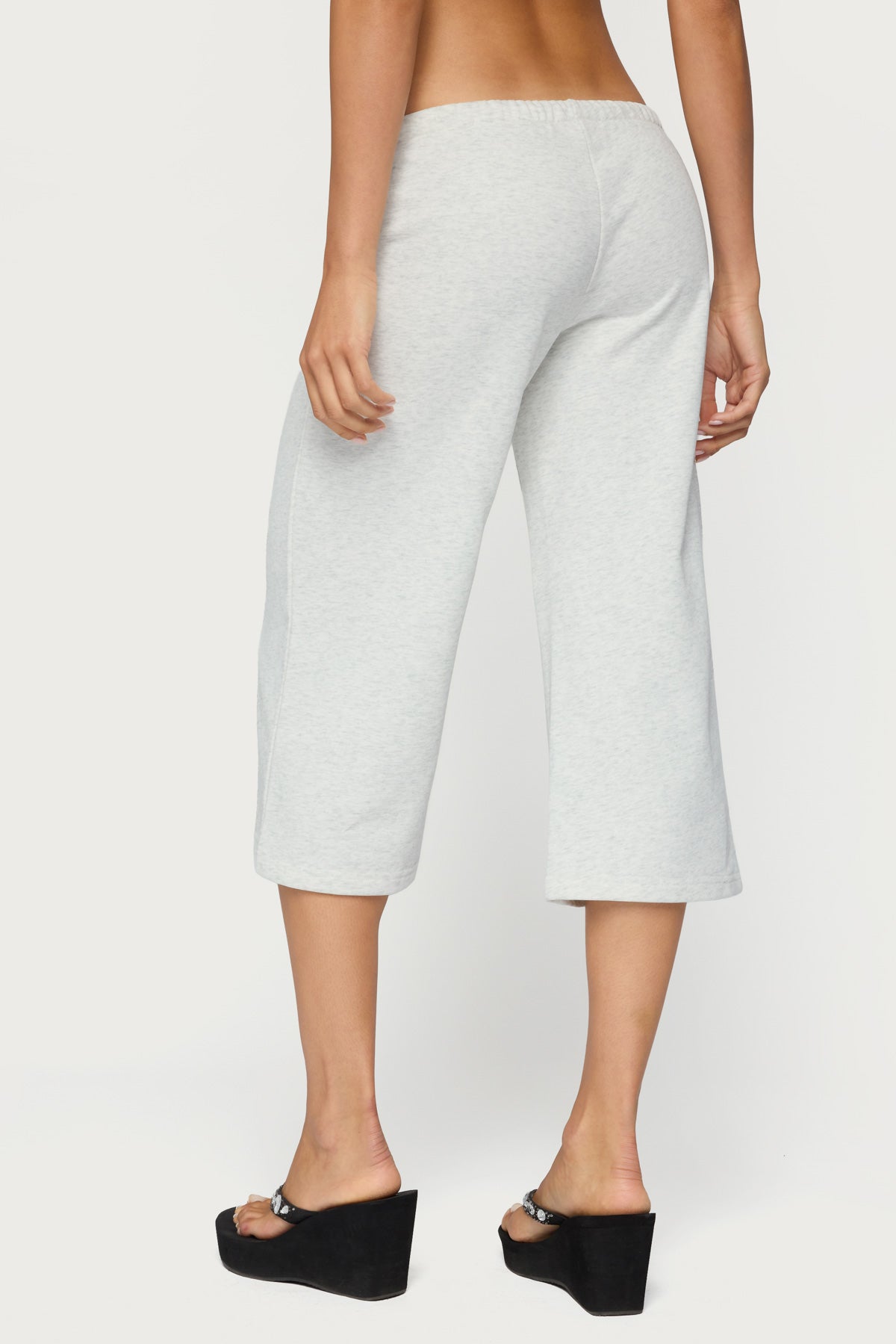 80 Sequin Capri Sweatpants