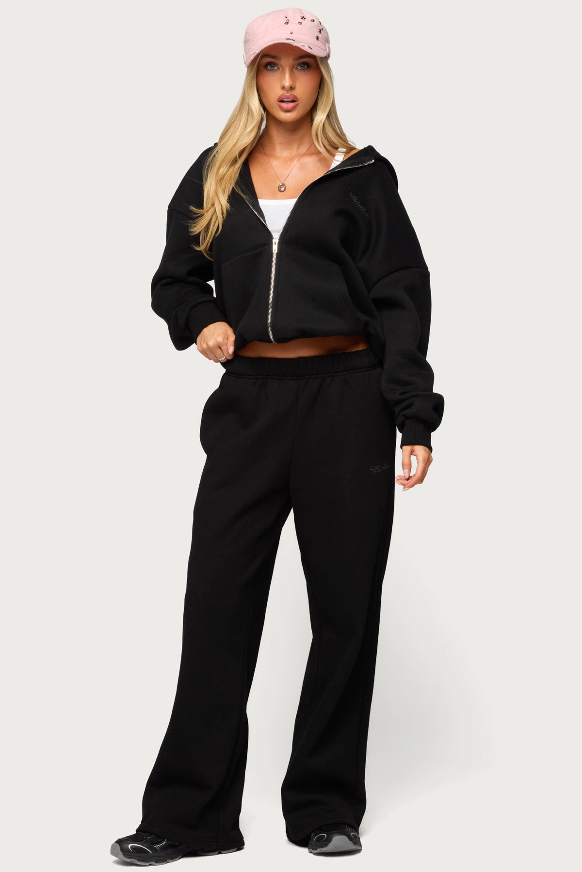 Basic Girl Wide Leg Edikted Sweatpants