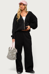 Basic Girl Wide Leg Edikted Sweatpants