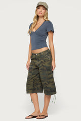Naci Flutter V Neck Top