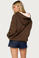 Edikted Stripey Hoodie