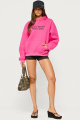 Busy Girl Oversized Hoodie