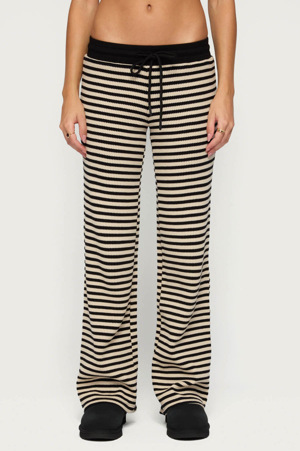 Helene Straight Leg Waffle Pants view 2