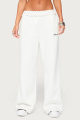 Deila Polka Dot Edikted Sweatpants