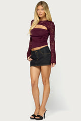 Allay Lacey Cut Out Top