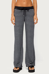Tarla Striped Knit Pants