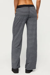 Tarla Striped Knit Pants