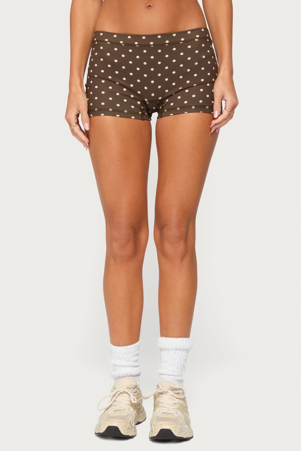 Lisah Polka Dot Micro Shorts