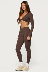 Faery Long Sleeve Crop Top