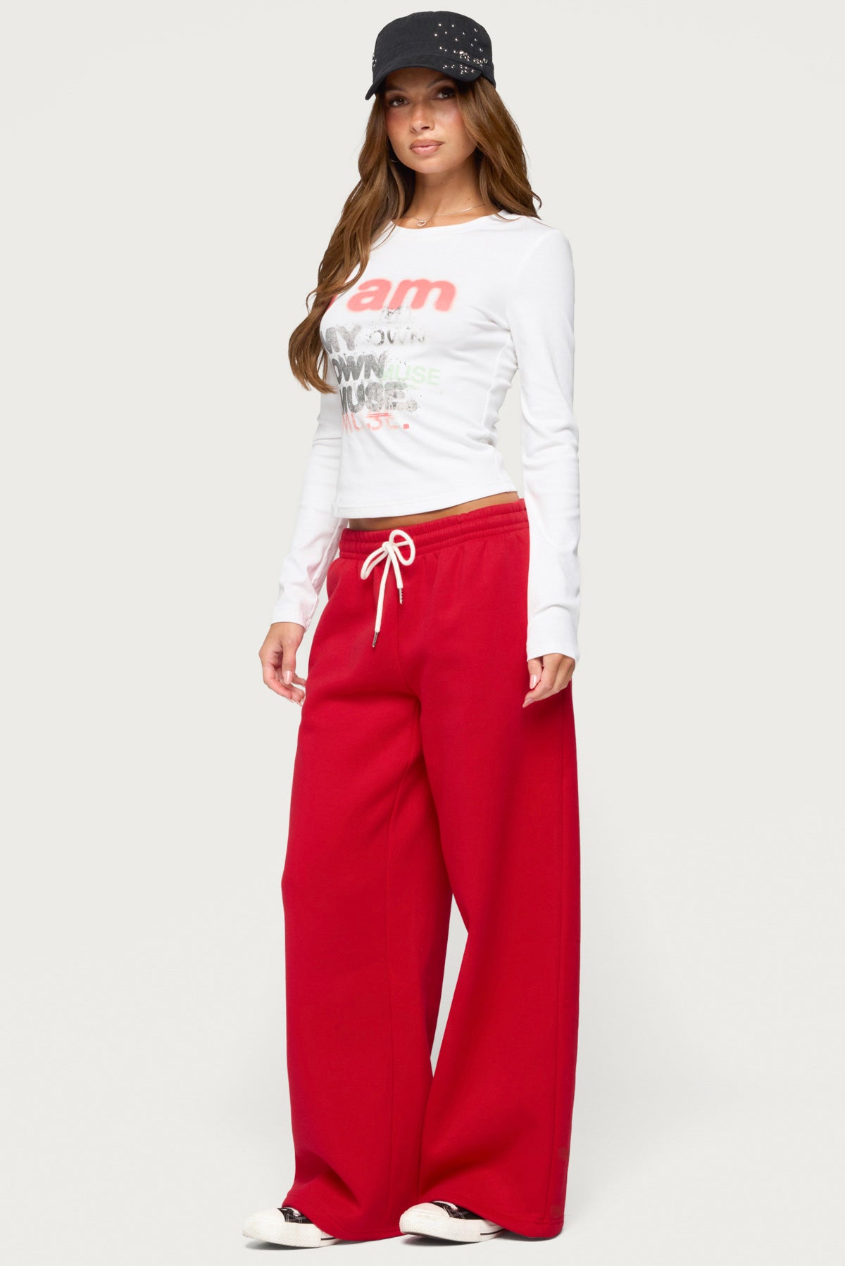 Kamari Low Rise Wide Sweatpants