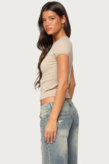 Edikted Studded T Shirt